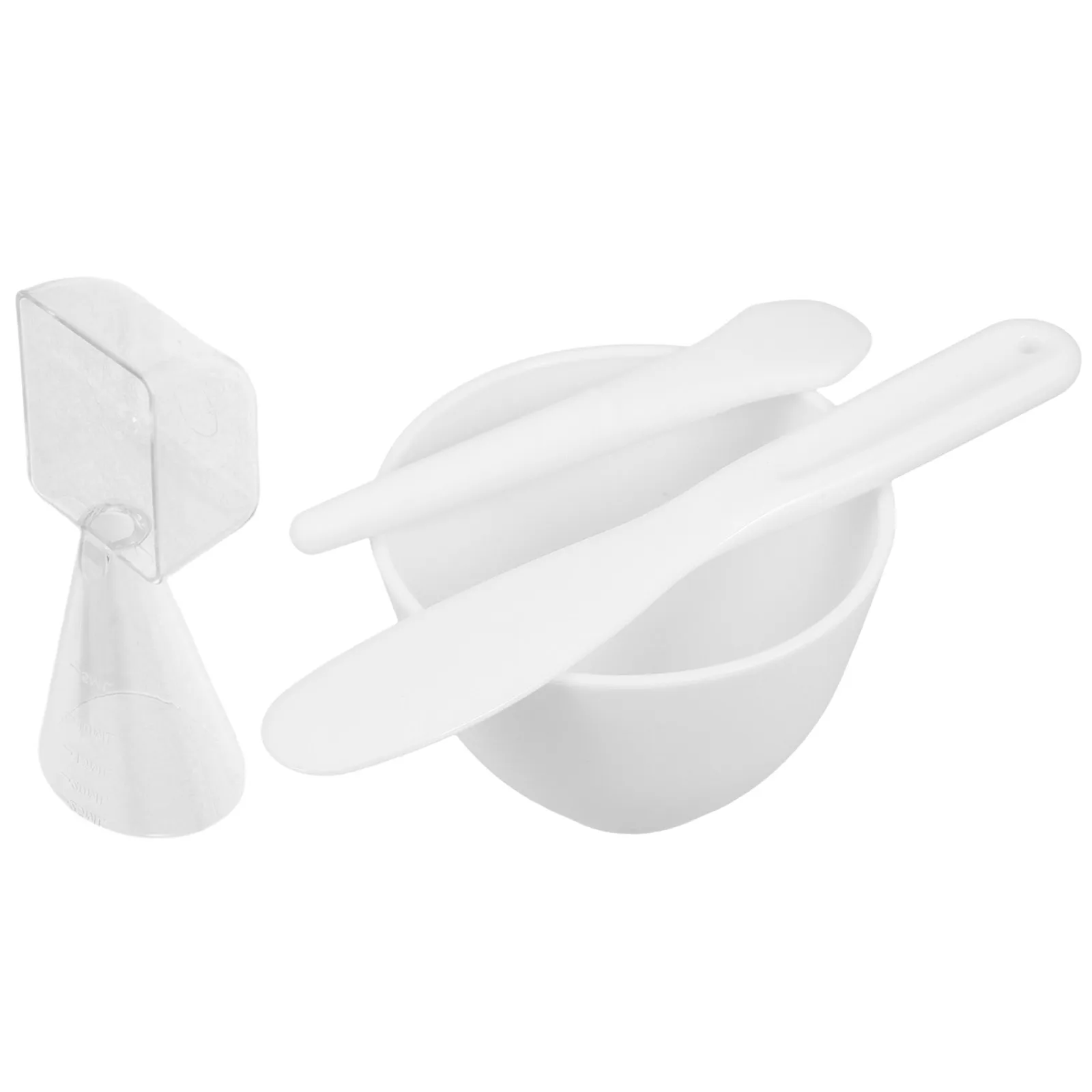 

Набор для смешивания масок: чаша и ложка-аппликатор, профессиональный контейнер для DIY-масок, идеально подходит для ухода за лицом и волосами в домашних условиях.