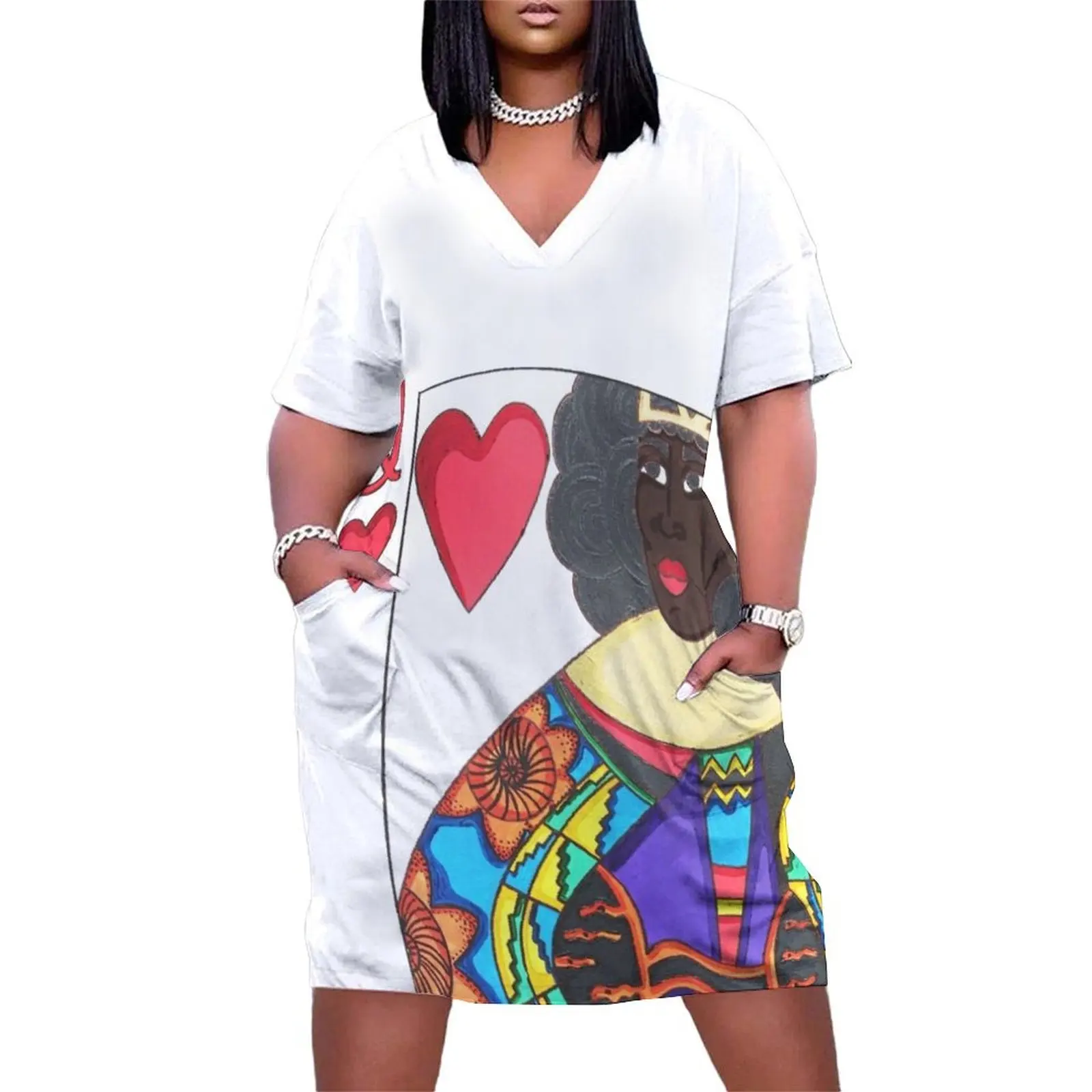 

LOVE QUEEN Loose Pocket Dress Dresses for wedding party Summer dresses for women