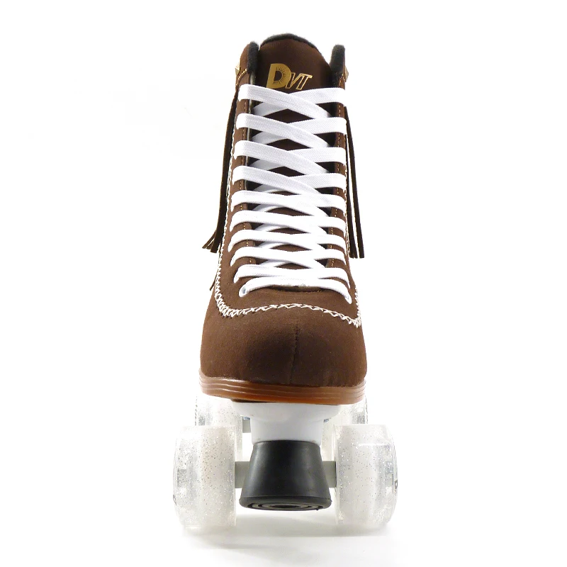 Adult Women Quad Roller Skates Sample Available Quad Skate Wheels Shoes