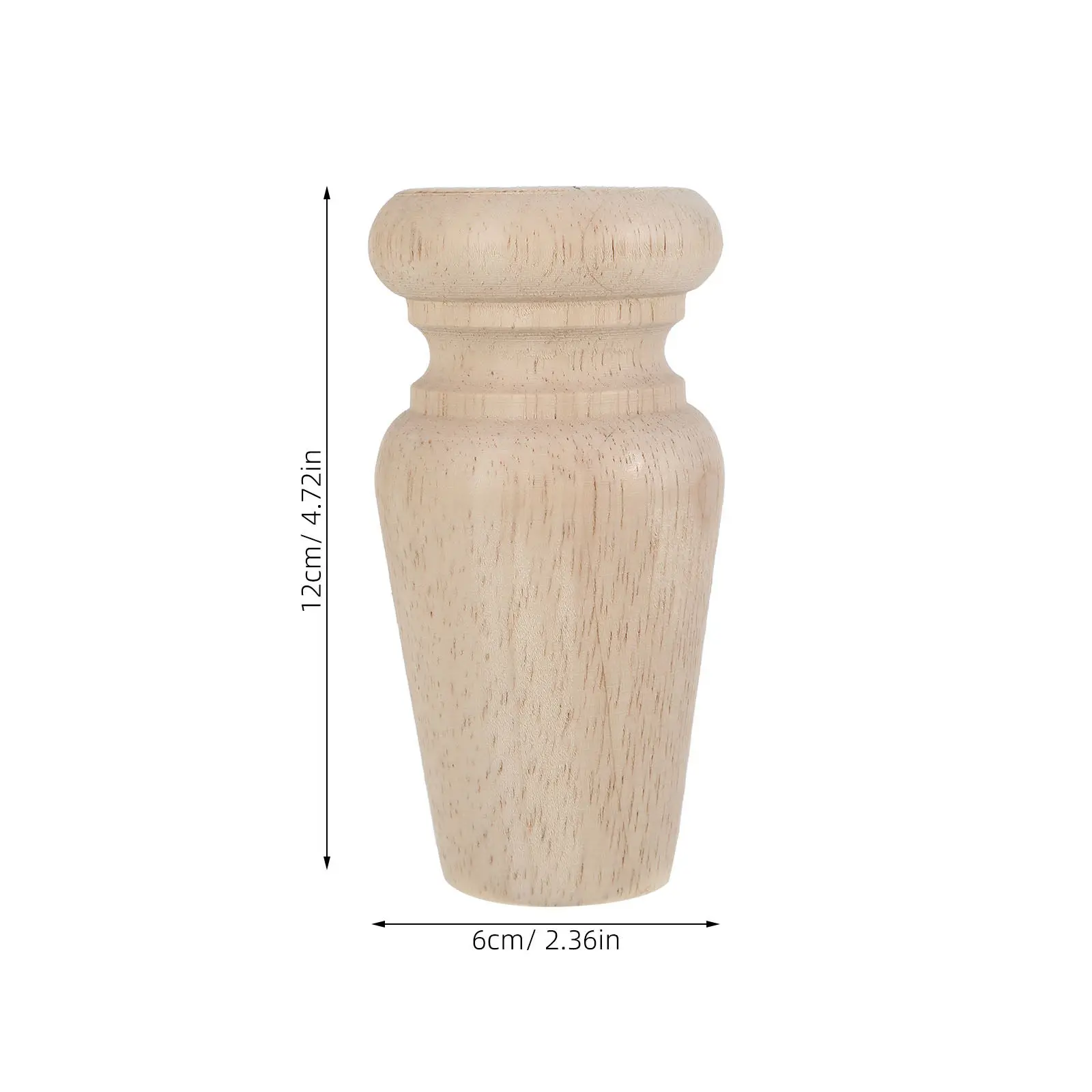 Solid Wood Furniture Legs French Style Decorative Sofa Table Desk Chair Cabinet Legs Replacement Wood Coffee Table Feet