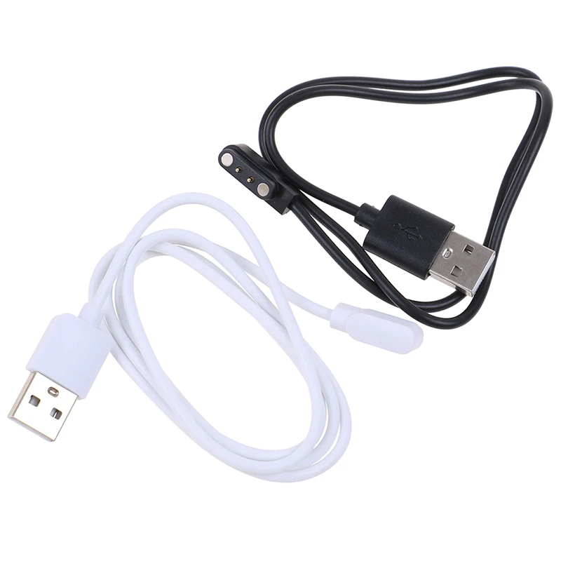 Universal Magnetic 2 Pin 4mm spacing Wristbands Charge Cable For Smart Watch
