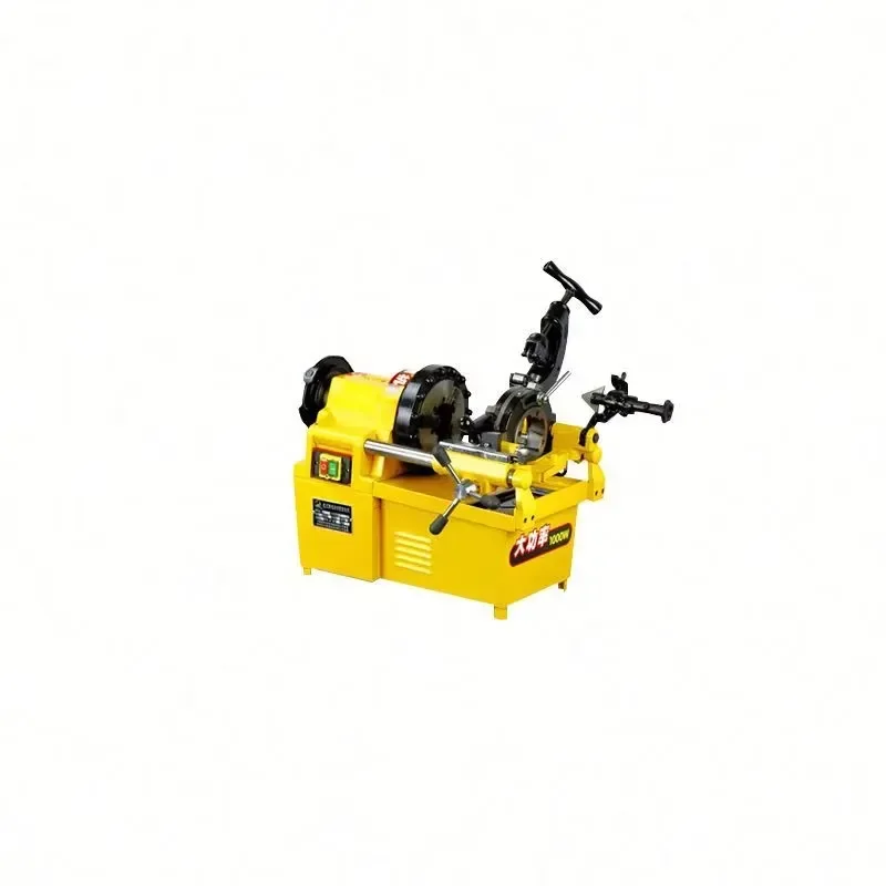 Factory Direct Custom Water Power Pipe Threader Industrial Electric 220V 750W 2" 4" Pipe Cutting Threading Machine