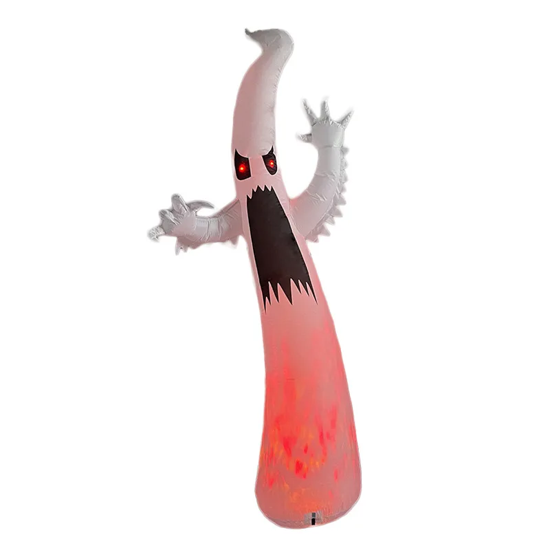 

2.4m Gas Model Halloween Venue Activities Holiday Decorations Scary Little Ghosts Pumpkin Inflatable Balloons