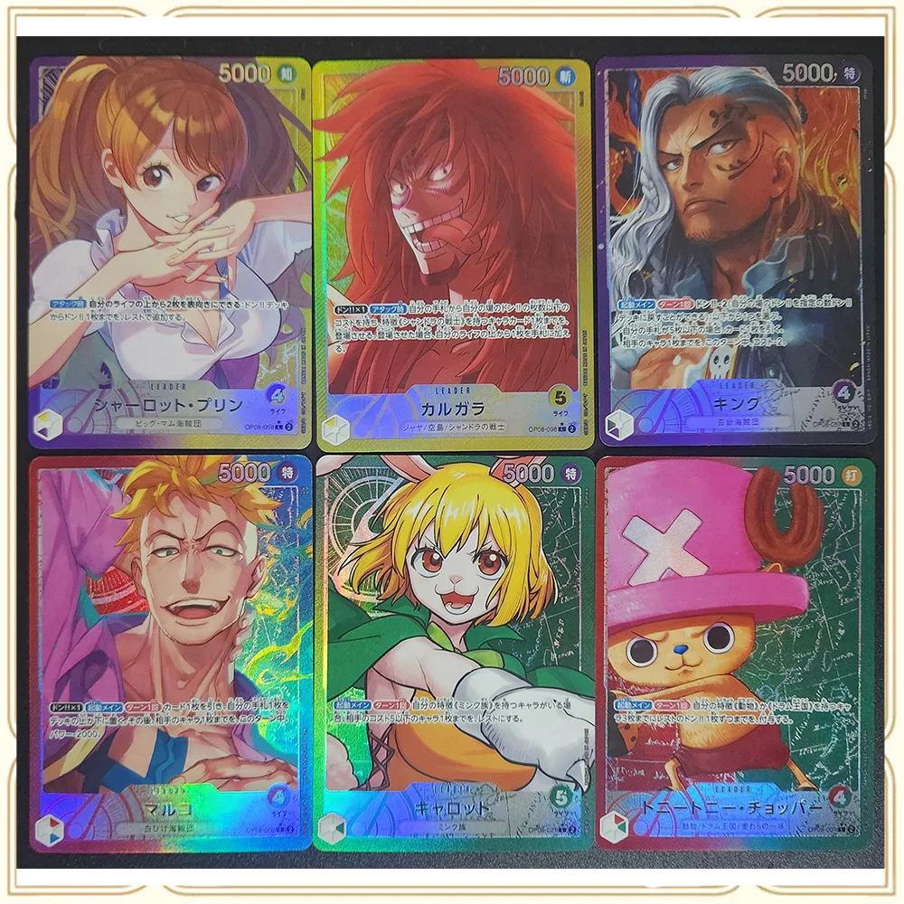 

Аниме One Piece DIY ACG Charlotte Pudding Марко Морковь Тони Тони Чоппер Замена игры Коллекционные карты Рождество День рождения