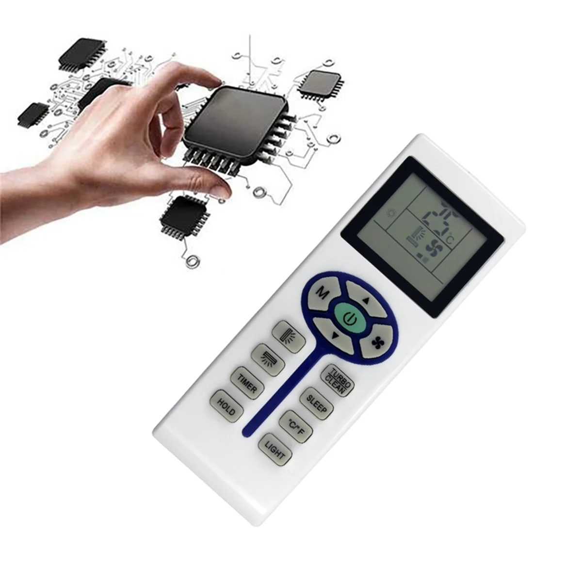 استبدل جهاز التحكم عن بعد A/C ZH/TL-02 لجهاز التحكم عن بعد لمكيف الهواء Chigo ZH/TL-02