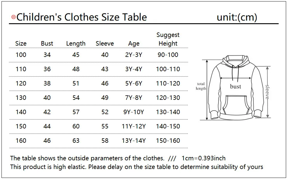 4 bis 14 Jahre Kinder Hoodies Oliver Tree 3D-Druck Sweatshirt Jungen Mädchen Mode Cosplay Jacke Mantel Kinderkleidung – Detail 1
