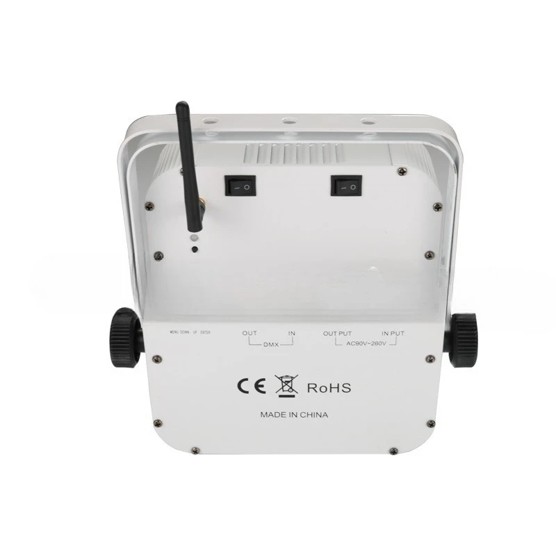 Wireless DMX battery par light LED 3  6 9 12 6-in-1 charging remote control wedding stage dyeing light