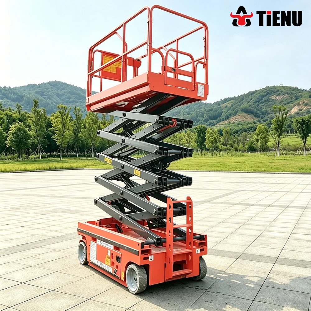 CE Certified Electric Lifting Platform: Electric Aerial Work Platform, Customizable Electric Lifting Platform with Stable Liftin