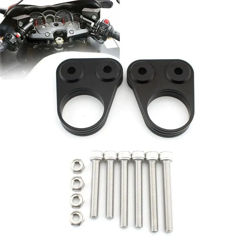 Motorcycle Handlebar Raise Handlebar Heightening Code Riser Handlebar Mount Clamp Adapter