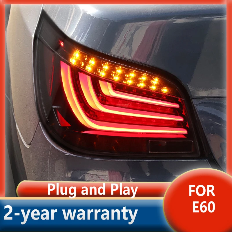 

For BMW E60 tail lamp 520I 523I 525I 530I 2004-2007 taillights rear lamp LED Signal reversing parking lights Tail light