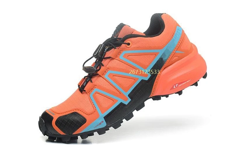 Womon Hiking Shoes Cross 4 Advanced Designer Mesh Shoes Outdoor Woodland Cross-Country Sport Running Shoes