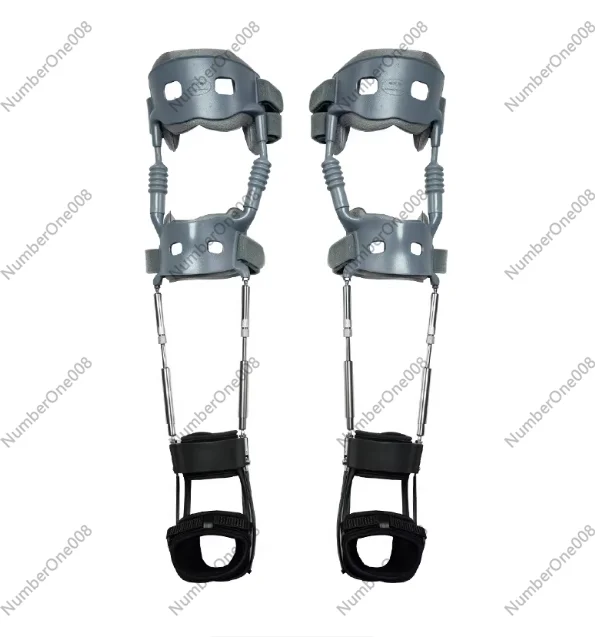 Mountaineering Exoskeleton Walking Assist for Elderly,Knee Decompression Brace with Spring Loaded Technology for Hiking Climbing
