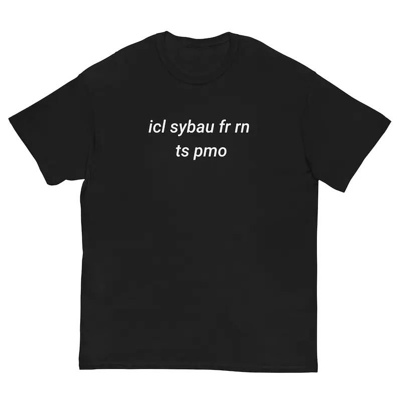 funny gen z slang, brainrot slang T-shirt, gen alpha T-shirt, sybau T-shirt, funny brainrot Unisex classic tee