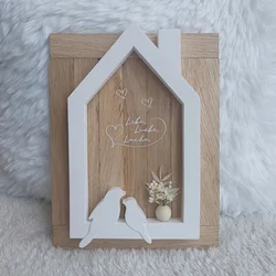 Concrete Bird House Silicone Mold DIY Gypsum Cement Bird Ornament Silicone Resin Mold