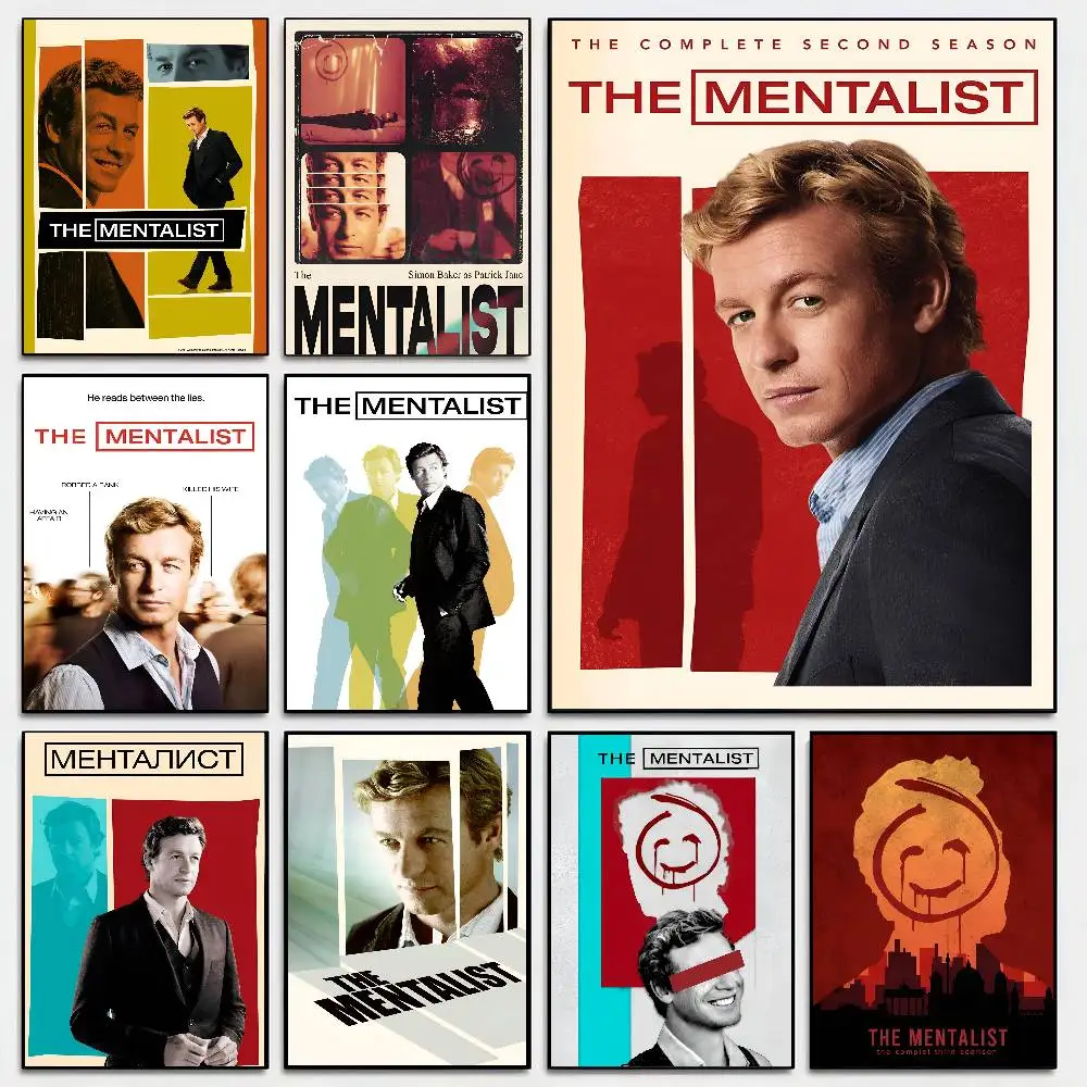 Affiche The Mentalist autocollante, décoration murale pour salle d'entrée, restaurant, peinture artistique