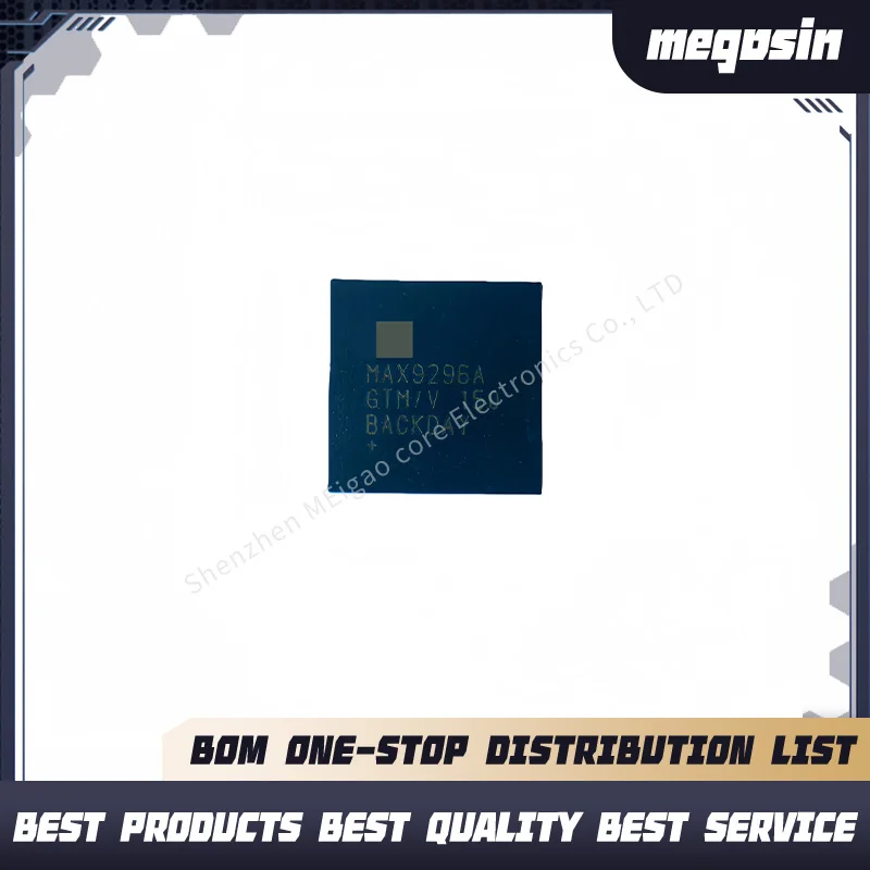 1pcs/lot MAX9296A MAX9296AGTM/V+T TQFN-48 Serializer and deserializer chip