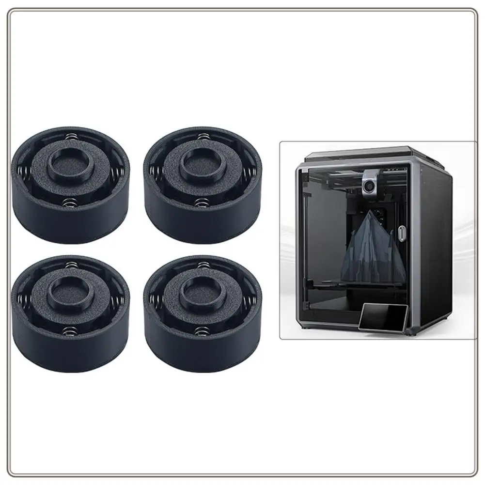 

Reliable-4Pcs Shock-Absorbing Foot Pad Bearing Spring Anti-Shock Feet Pad For Creality K1/K1 SE/K1C/K1 MAX Series 3D Printer,4Pc