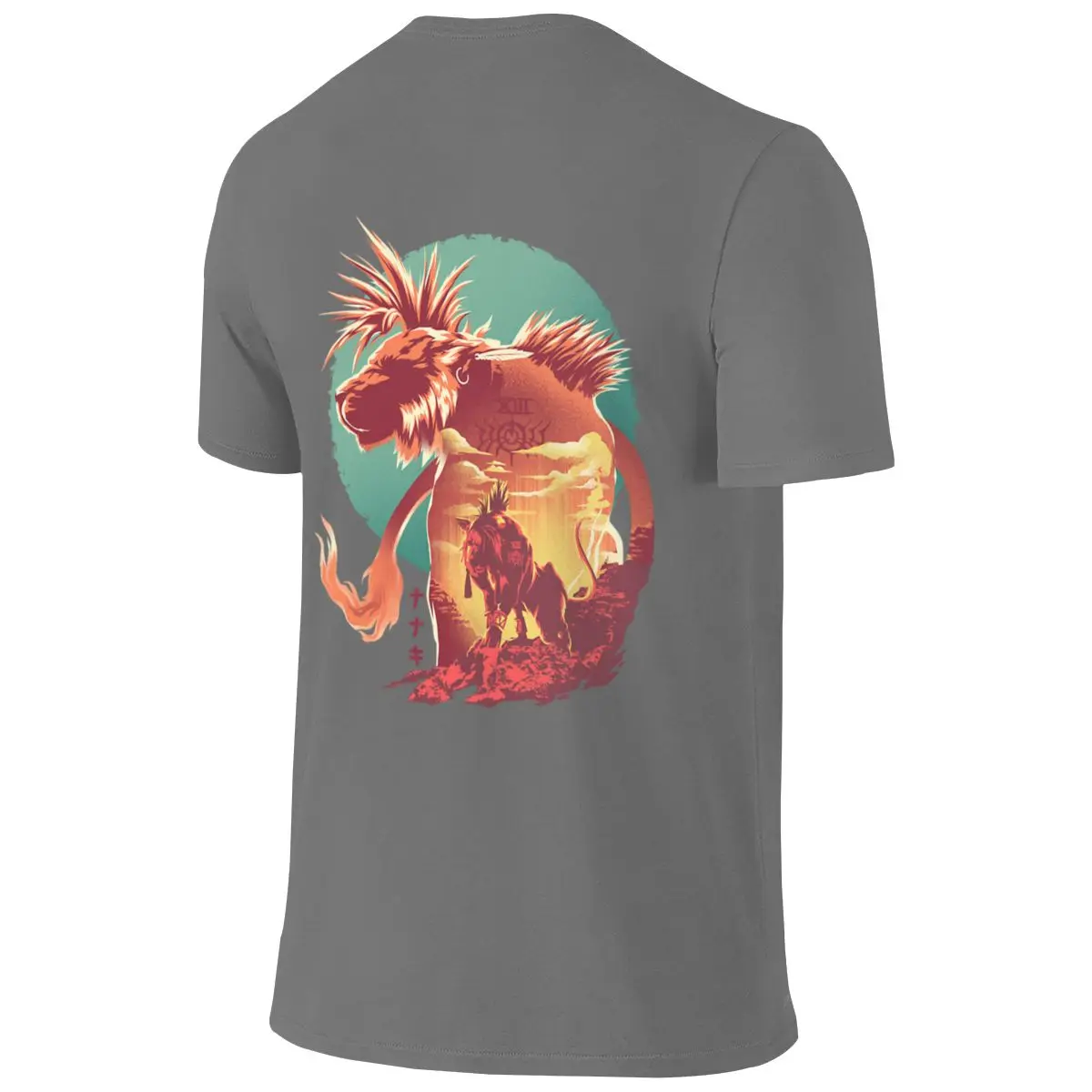 Research Specimen RedXIII V2 Sports Reversible T-shirt Urban Casual Korean Atmosphere T-shirt