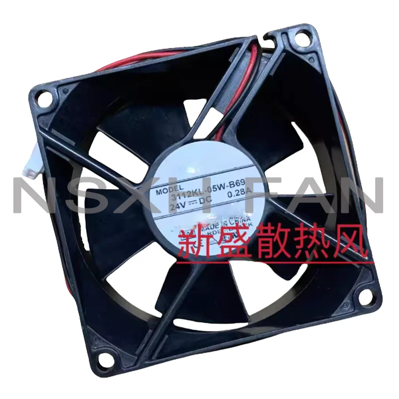 

Совершенно новый инверторный вентилятор 3112KL-05W-B69 24 В 0,28 А 8 см