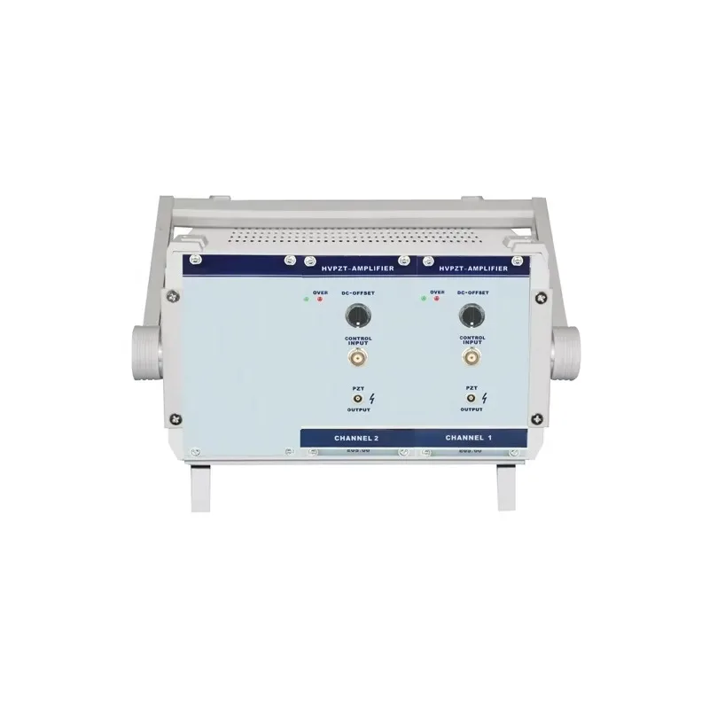 E01.A2 amplified piezoelectric platform 2 channel PZT driver piezo amplifier open loop  nanopositioning system piezo controller