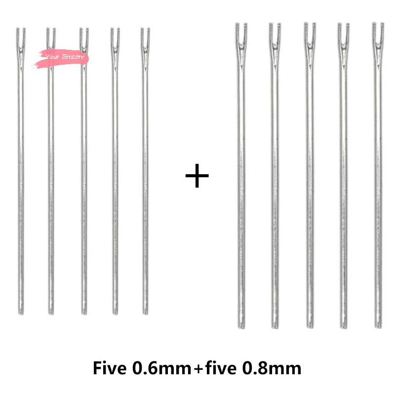 0.6mm 0.8mm 리루팅 니들 헤어 리페인트 도구 인형 가발 제작 액세서리 리본 가발용 헤어 루팅 용품