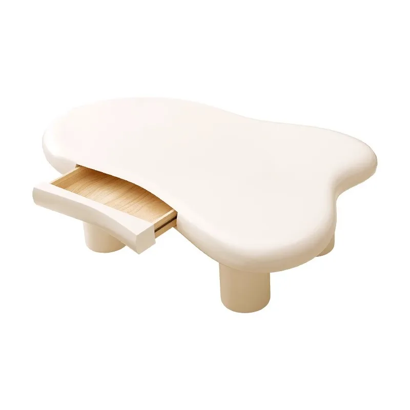 

Nordic cloud coffee table, home living room simple modern small apartment shaped cream style Internet celebrity casual