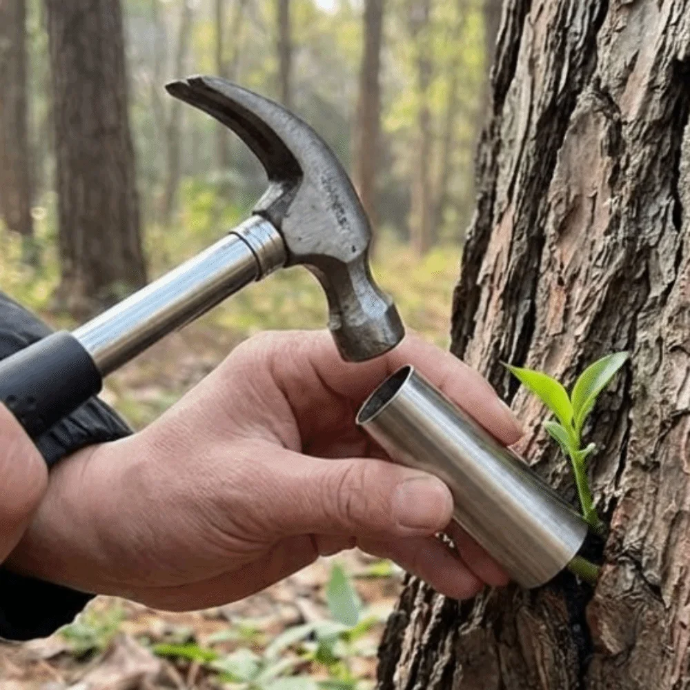 5Pcs Stainless Steel Bud-Grafting Tools Hole Punch Cutters Non-Damaging Bud Extraction Artifact Pipe Straight Tool