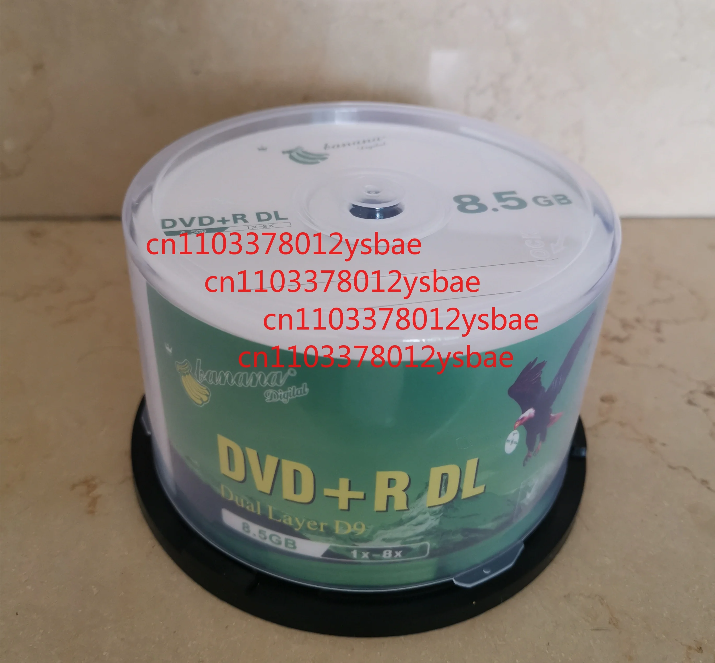 D9 DVD Disc DVD+R 8.5GB Dual Layer D9L 8X 240min 50pcs/lot
