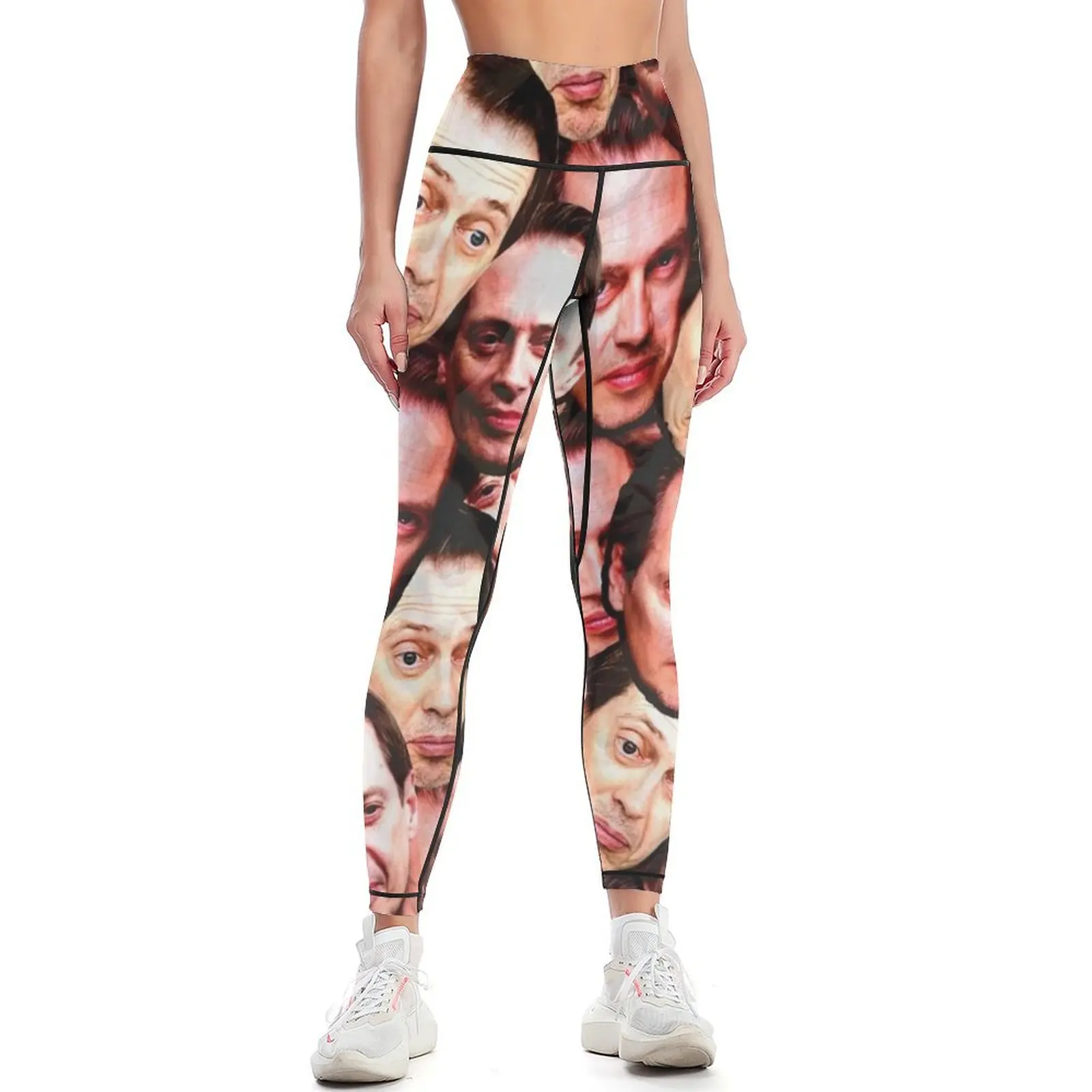 

Steve Buscemi Collage galaxy Leggings high waist sport legging Womens Leggings