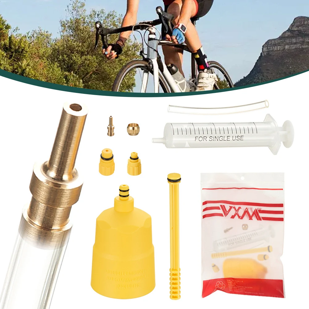 Bike Disc Brake Bleed Set Brake Bleed Kit Professional Bicycle Brake Oil Change Tool Bike Brake Repair Tools for Shimano Brake