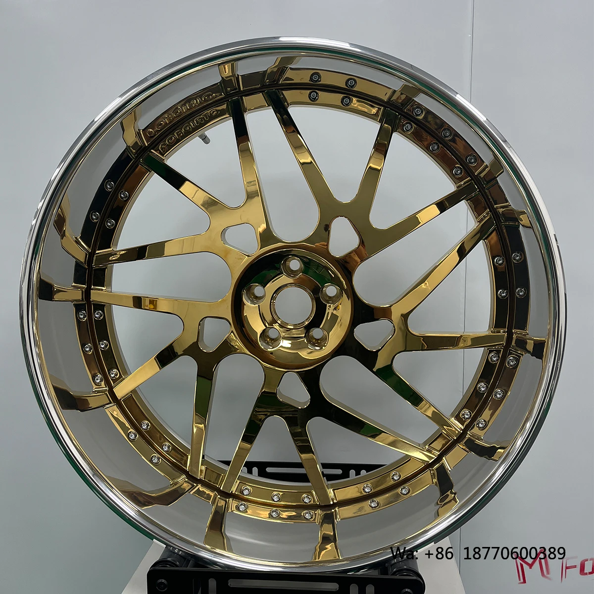

Новые кованые диски Mforged из 3 частей, люксовые, вогнутые, для легковых автомобилей, 17-20 дюймов, 5x112/5x114.3/5x120.5, хромированная отделка