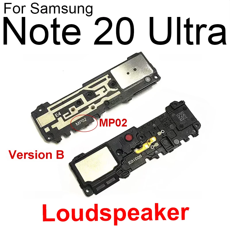 For Samsung Galaxy Note 20 Ultra N986 NFC Wireless Charging Coil Signal Antenna Motherboard Cover Loudspeaker Parts