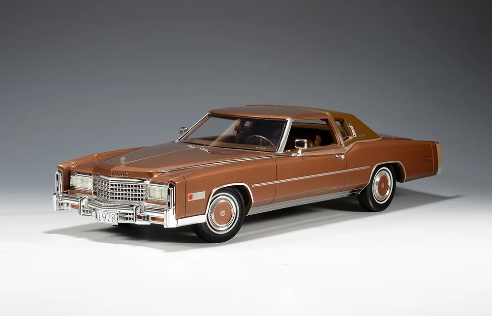 Carimbo 1:18 Eldorado Biarritz Ruidoso Sela Metálica 1978 Simulação Edição Limitada Resina Metal Estático Modelo de Carro Brinquedo Presente