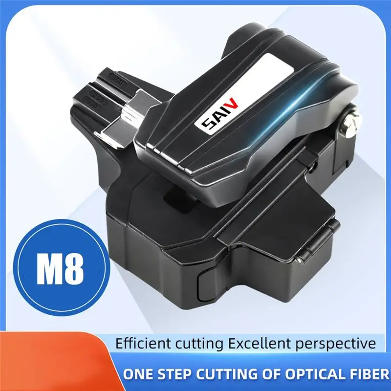 [B24B!】 M8 Fiber Cleaver High Precision Fiber Optic Cleaving Tool Fully Automatic Fiber Fusion Splicer Cutter Cold Cut Hot Melt