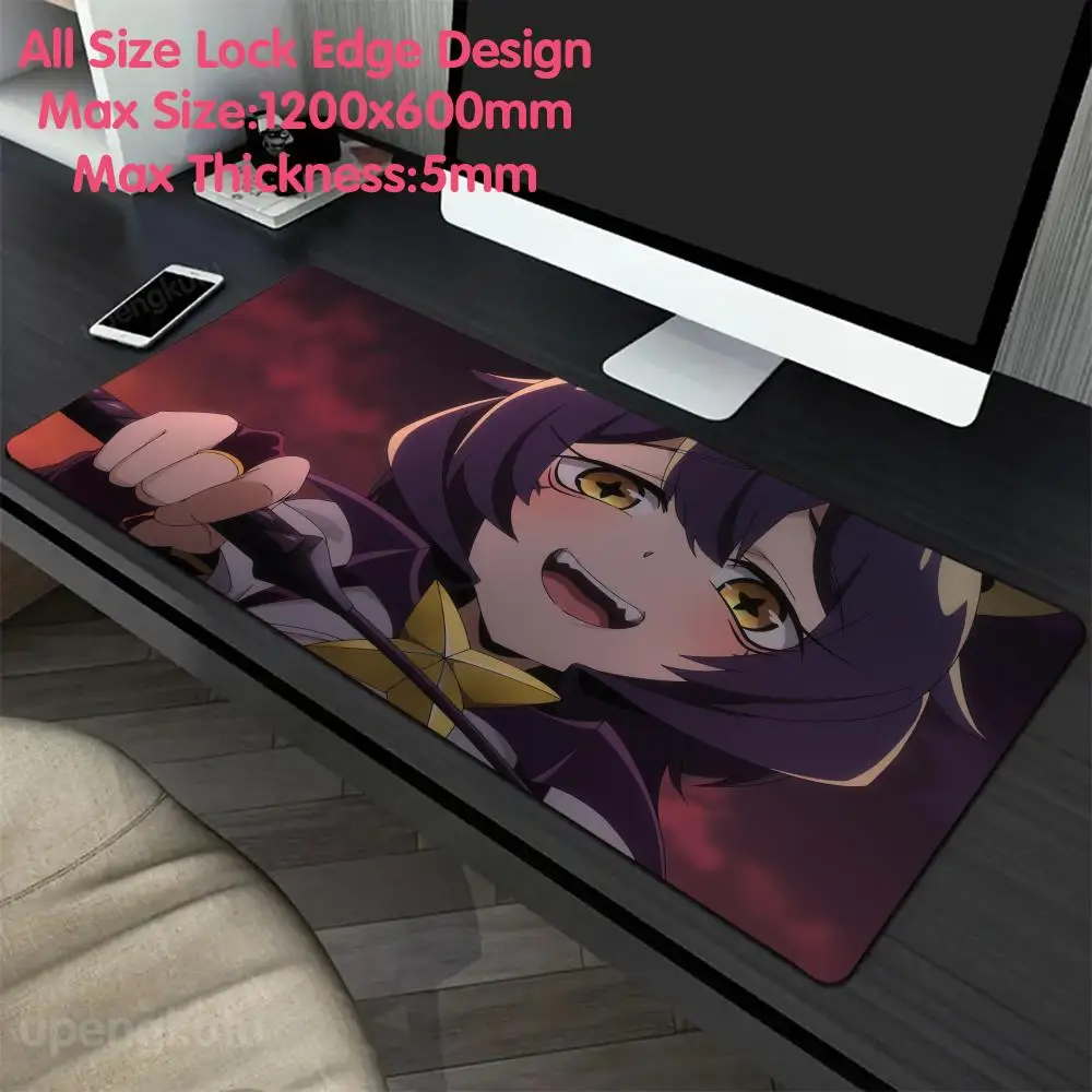 G_gushing over M_magical G_girls Mouse Pad 1200x600 Mouse Pad 5mm Thicking Super Big Large Desk Cartoon Large Game Pad Mat Mat