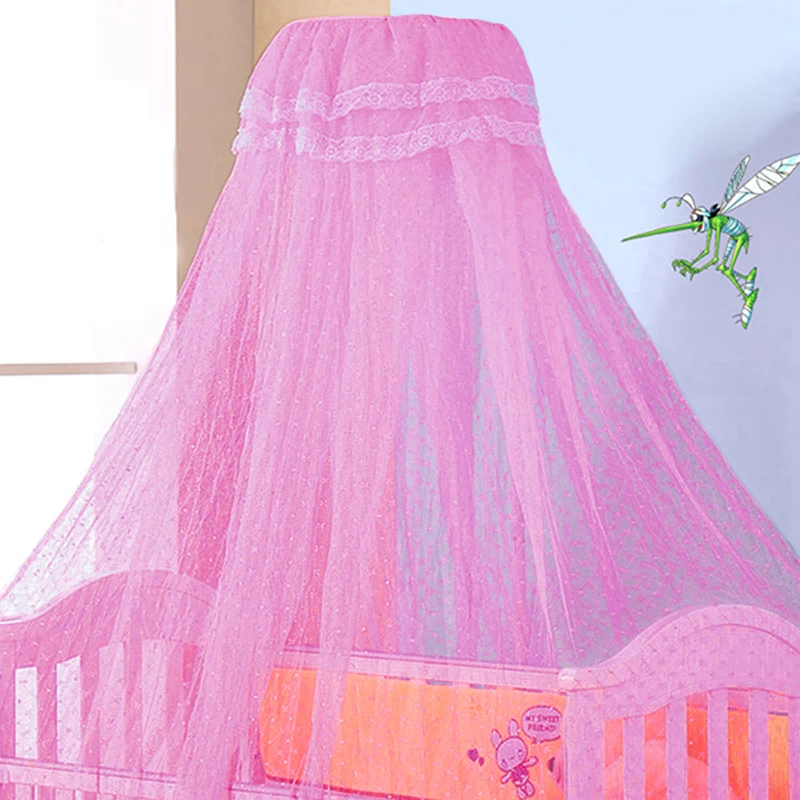 Baby Bedroom Curtain Nets Mosquito Net For Crib Newborn Infants Bed Canopy Tent Portable Babi Kids Bedding Room Decor Netting