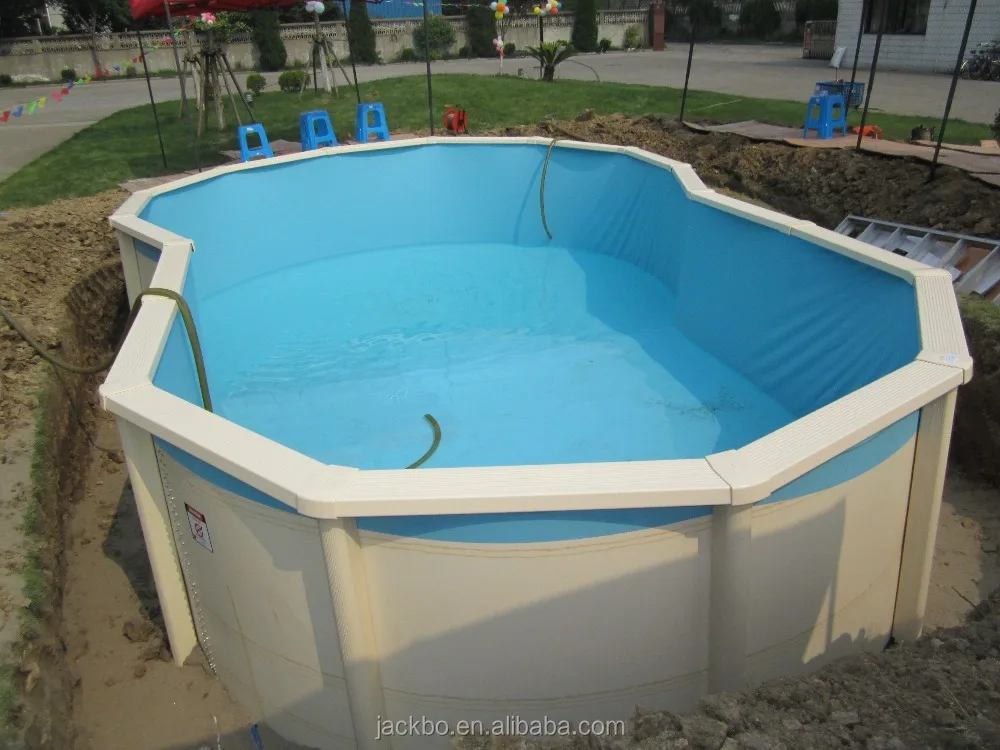 Durable Above/partial/complete In Ground Pool Galvanized Steel Swimming Pool For Hot Sale