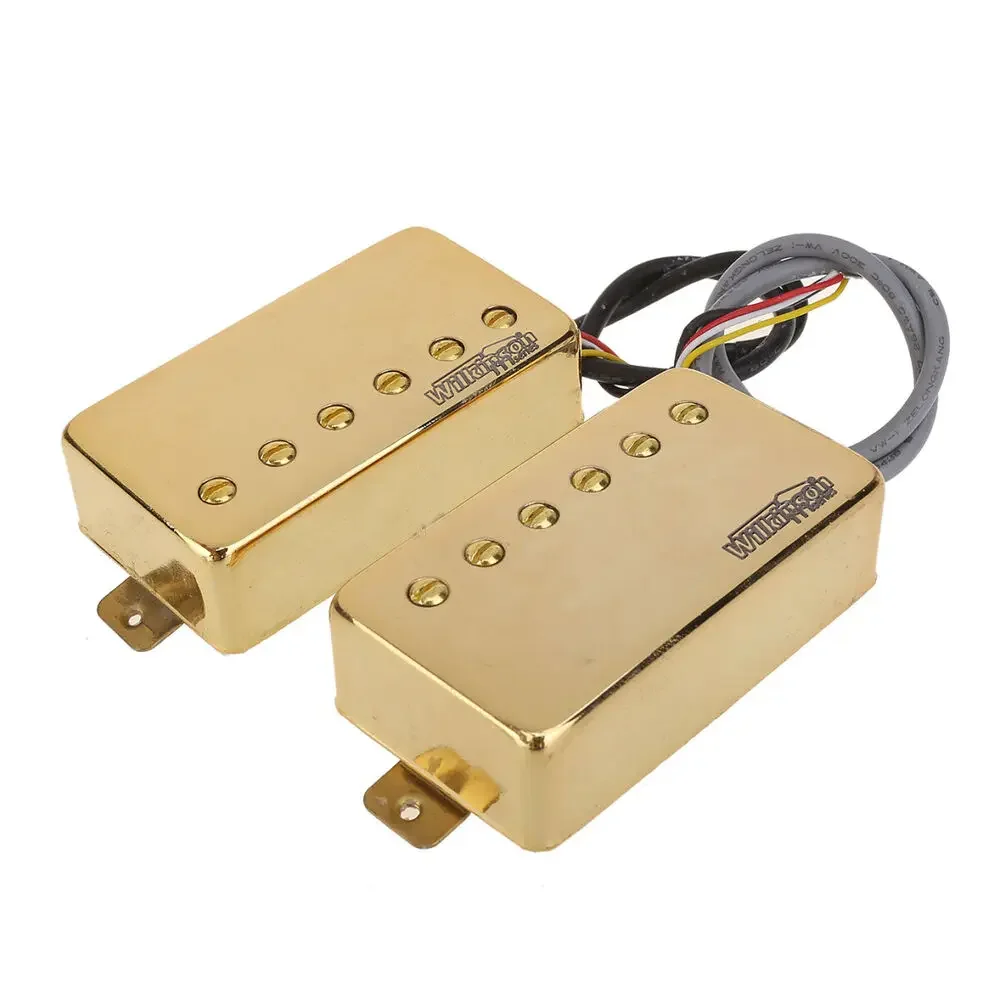 Wilkinson Gold Vintage Tone Alnico 5 PAF Humbucker Pickup For  LP Guitar