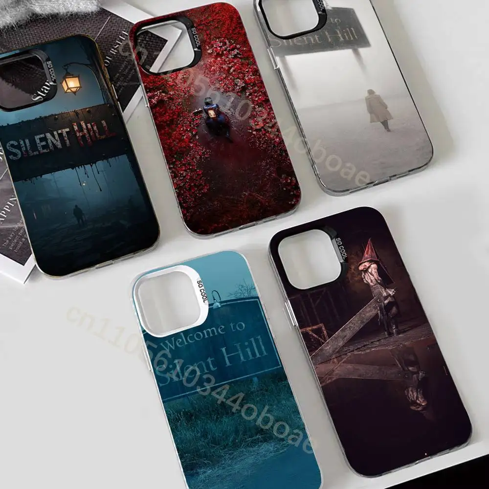 S-Silent H-Hill Phone Case For iPhone 17,16,15,14,13,12,11,Pro,Max,Plus Shockproof Cover