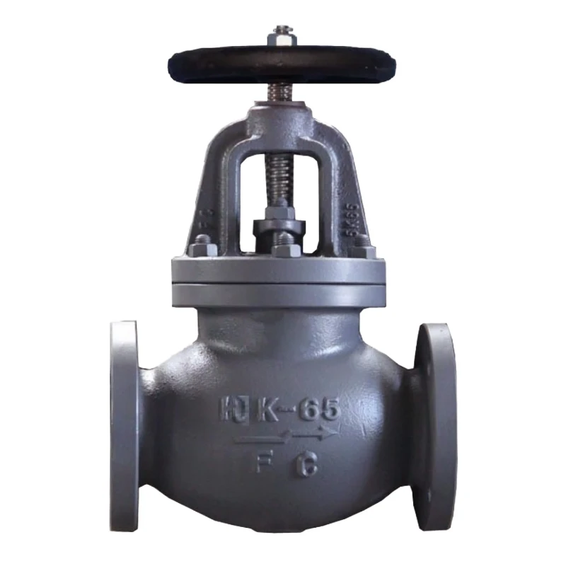 Manufacturer Direct Sales Jiebiao Marine Cast Steel Globe Valve Marine Straight-through Stop Valve Cast Steel