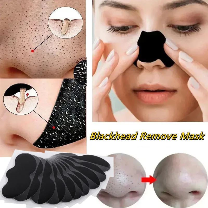 Neus Mee-Eter Verwijderaar Masker Krimpporie Acne Behandeling Sticker Zwarte Stippen Strips Neus Diepe Reinigingsreiniger Huidverzorging