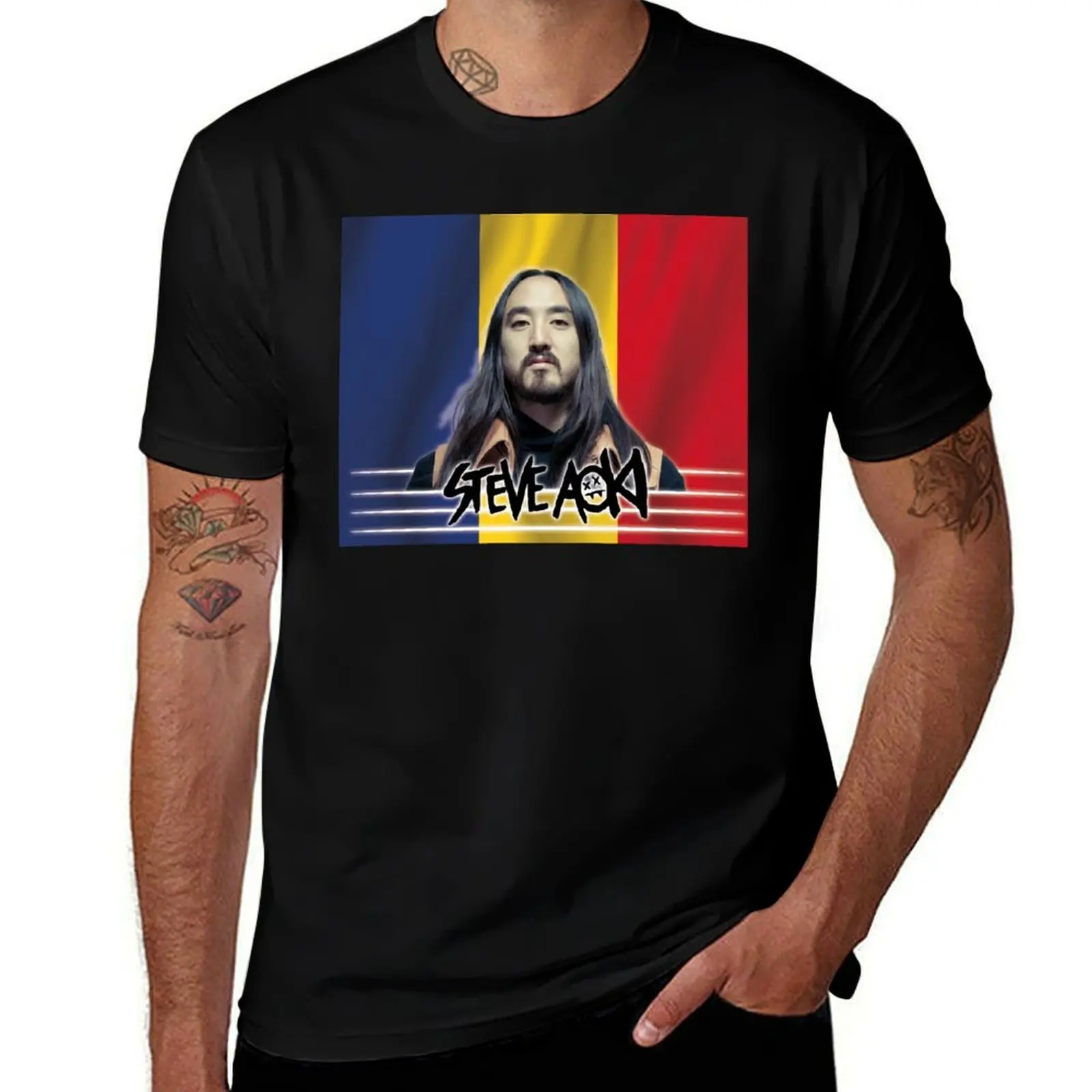 

Steve Aoki T-Shirt man t shirt designer man t shirt summer T-Shirt
