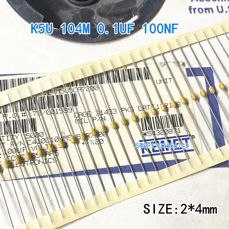 5Pcs-50Pcs 50V0.1UF… - image