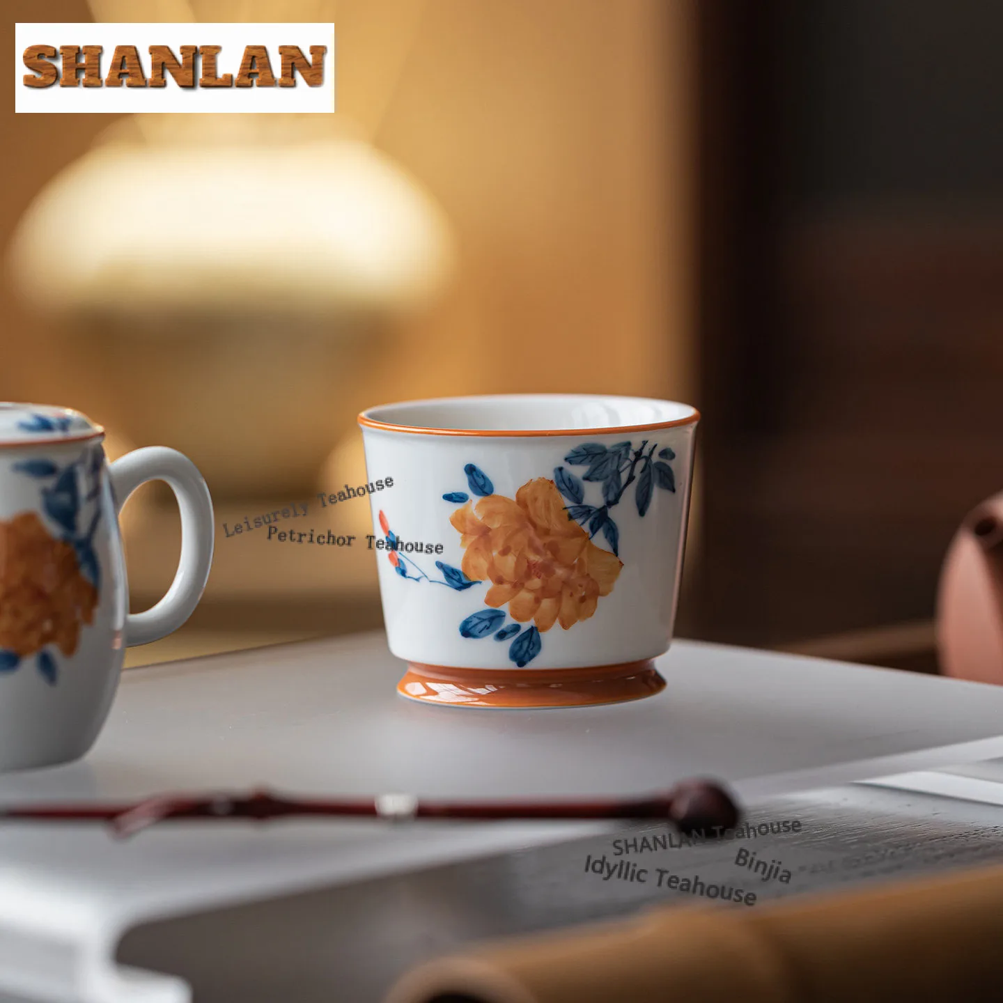 

Набор чайных чашек 125 мл с ручной росписью «Пионы», прямая чайная чашка, японская чайная чаша, набор для дегустации и ароматизации чая, чашки чазан, мастер-чашки, чайный сервиз