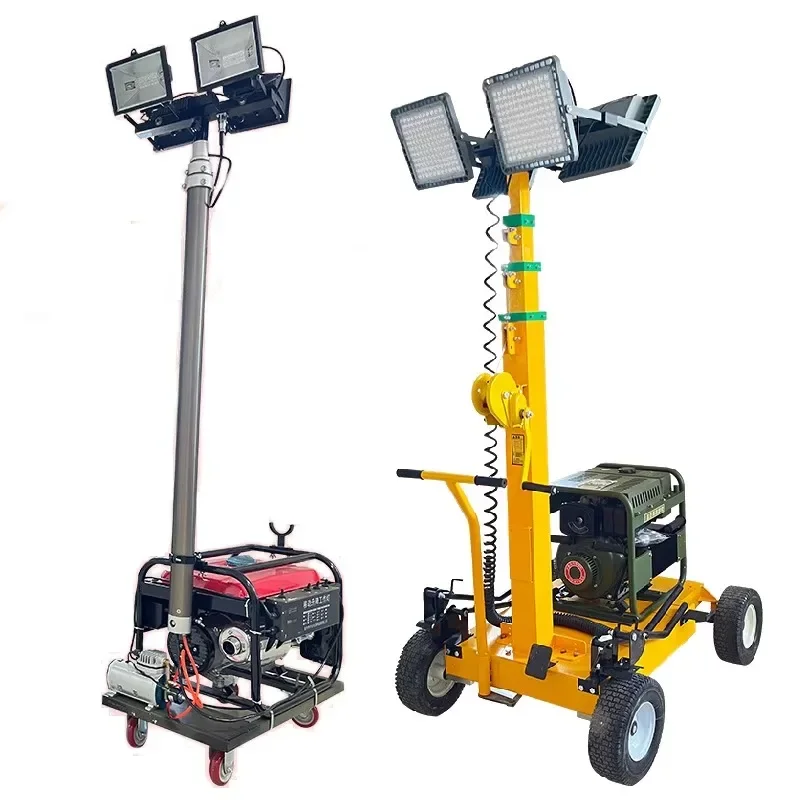 

Portable Light Tower Light Tower With Diesel Gasoline Engine