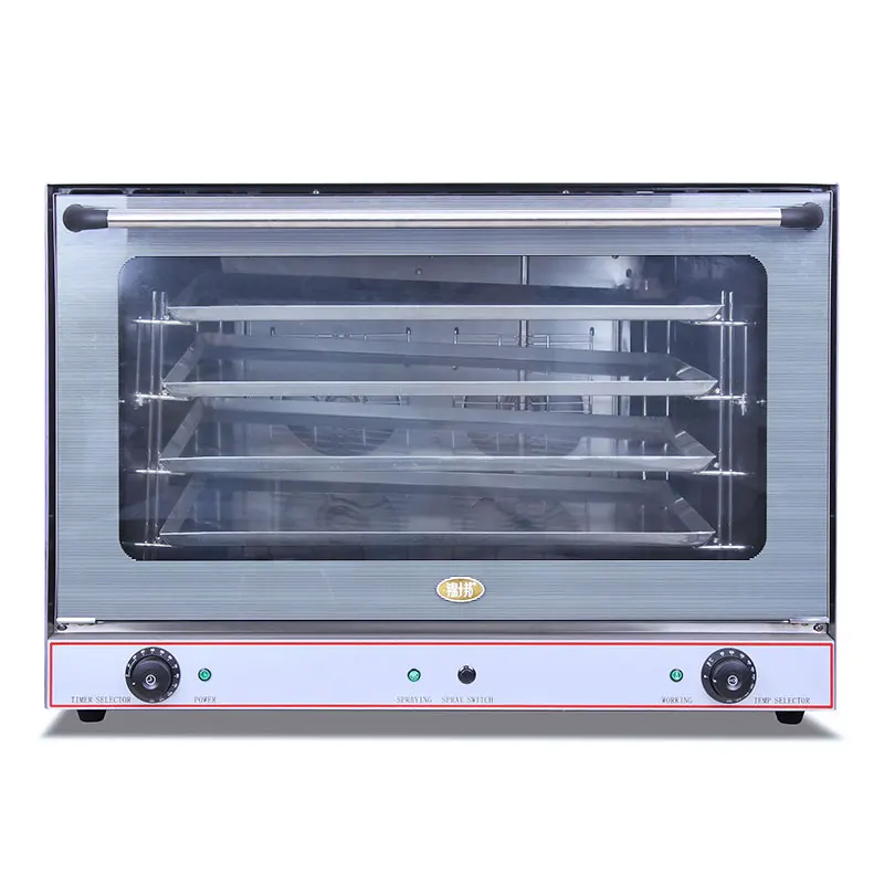 Commercial cake electric baking oven multifunctional 4-layer high-capacity hot air circulating air oven baking oven