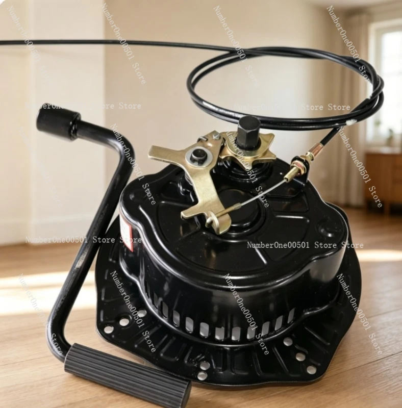 Micro Tiller Starter Diesel Engine Hand Crank Starter Generator Parts Manual Energy Storage Easy Start