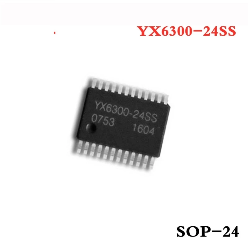 YX6300-24SS YX6300 Serial mp3 spots feature MP3 programs can be linked to U disk TFcard SD card chip YX630024SS YX6300-24