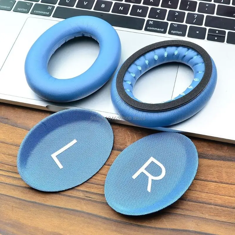 وسائد أذن أذن وسادة الأذن في الذاكرة متوافقة مع أذن سماعات الرأس QC45 QC35 #3