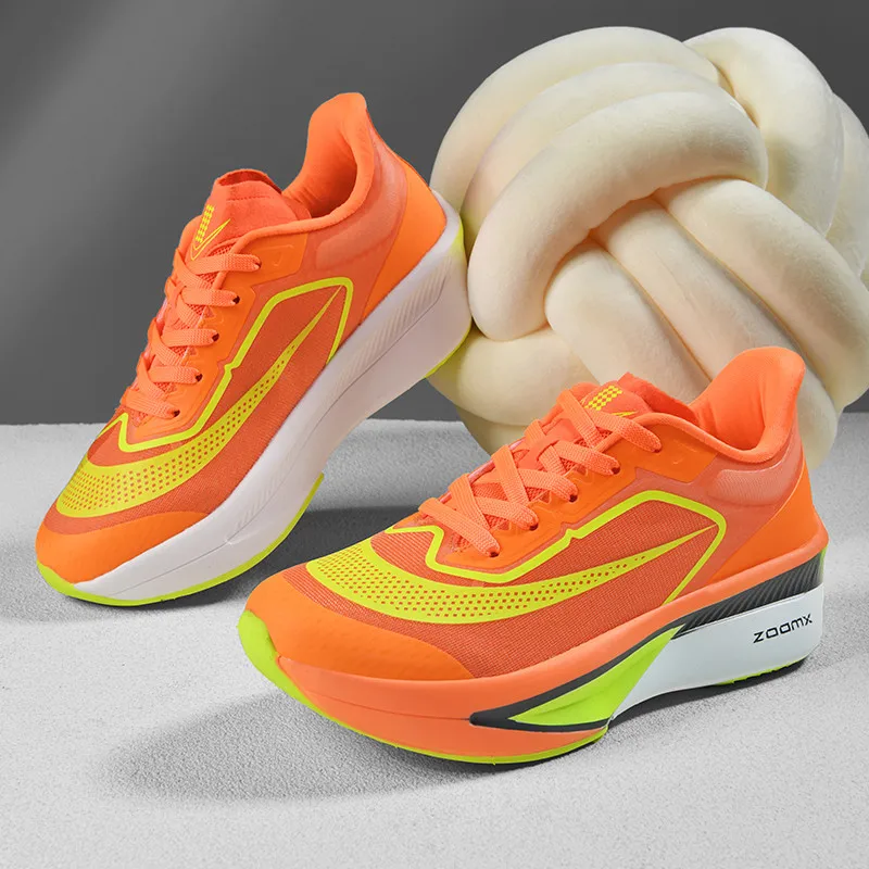 

Autumn Hot Selling Breathable Professional Lightweight Sports Shoes Elastic Support Stable Running Shoes Sizes 33-45 Men Women